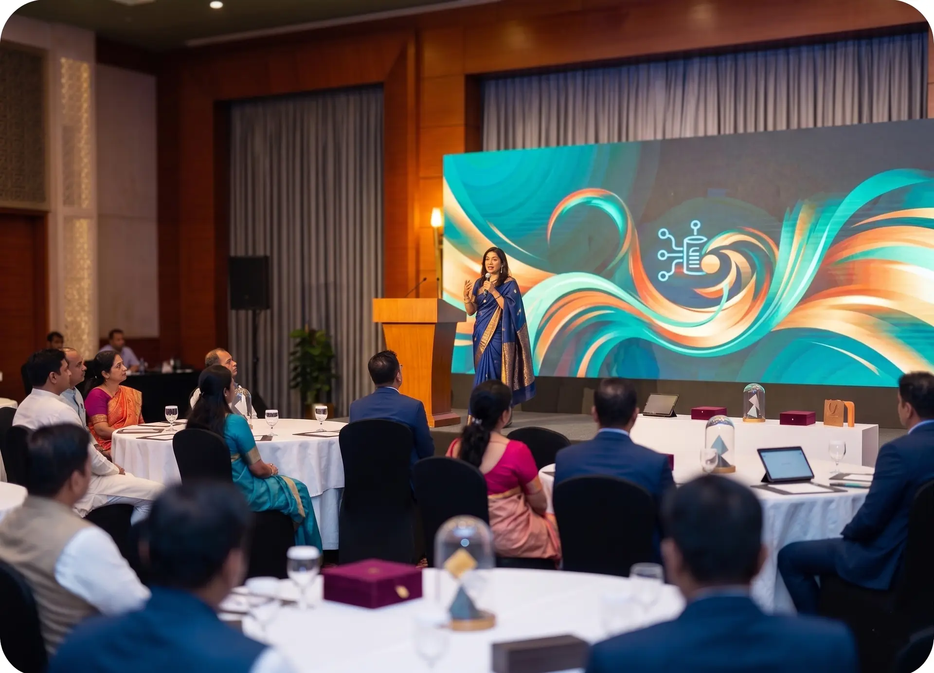 Brand activation event with engaged consumers