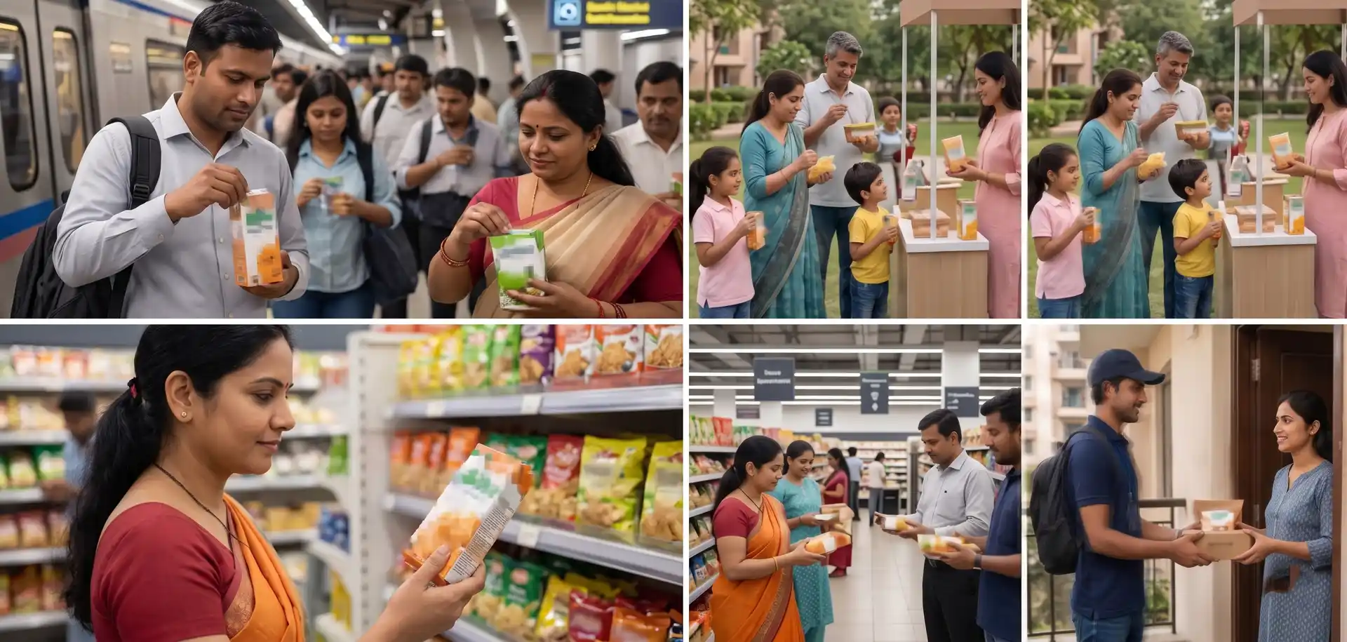 Live brand event with engaged consumer audience